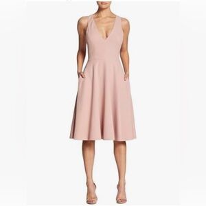 Dress the Population | Dresses | Dress The Population Darleen Vneck  Embroidered Mesh Cocktail Dress | Poshmark